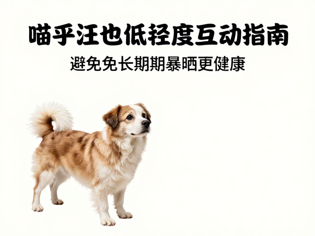 喵乎汪也，老年犬低强度互动指南，避免长期暴晒更健康