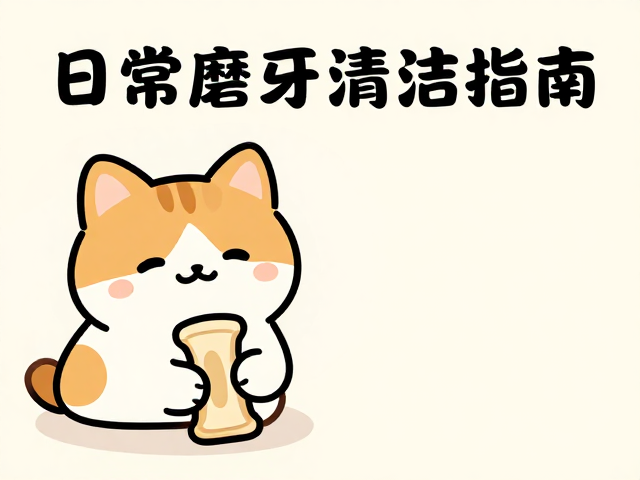 喵乎汪也,日常磨牙清洁指南,破损及时更换护宠