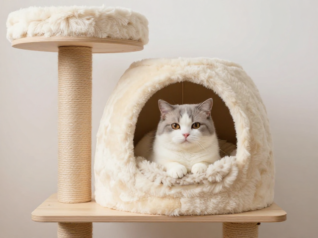pidan猫树高端线,健康环保材质,打造猫咪舒适猫窝