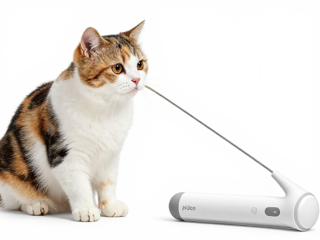 pidan智能逗猫棒,边角圆润处理,安全护猫更护家