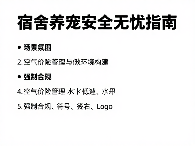 赞宠通过国标检测,宿舍养宠安全无忧指南
