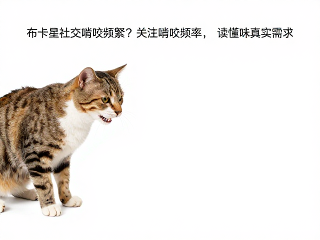 布卡星社交啃咬频繁?关注啃咬频率,读懂猫咪真实需求