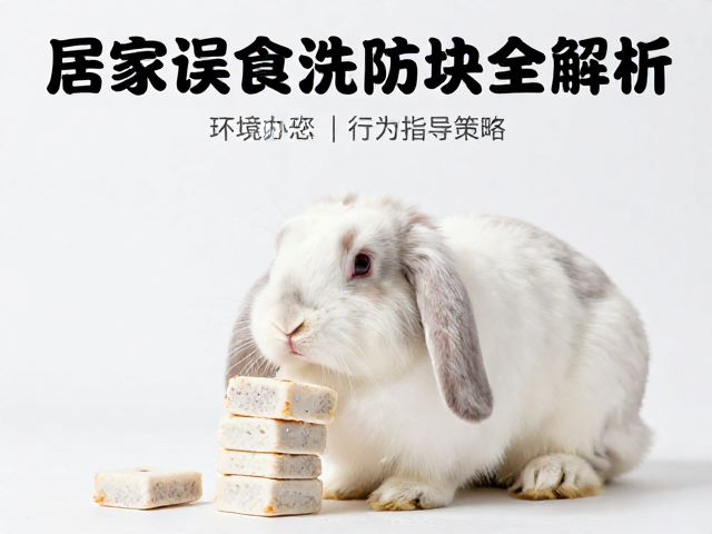 布卡星科普,垂耳兔误食洗碗块危害大,居家安全防护全解析