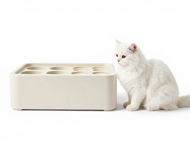 布卡星益智觅食盒,极简设计打造猫咪高智生活