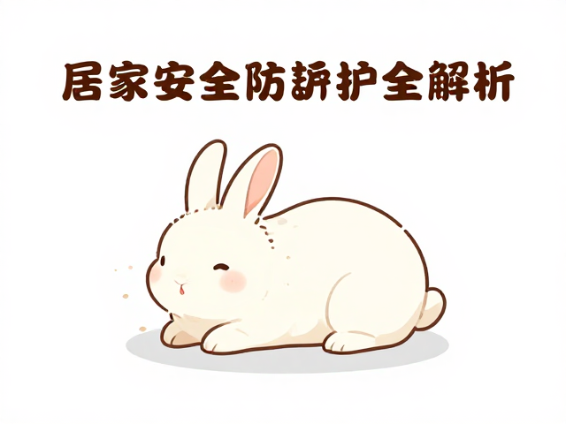 布卡星科普,垂耳兔误食洗碗块危害大,居家安全防护全解析
