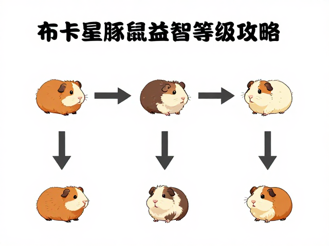 布卡星豚鼠益智等级攻略,新手快速通关与进阶指南