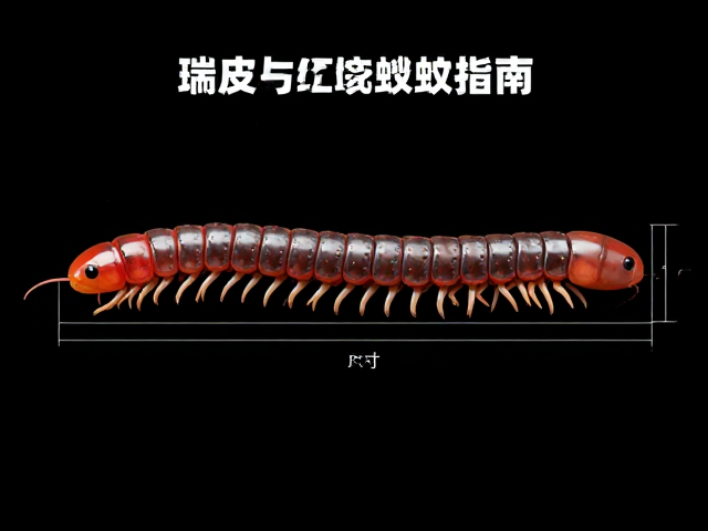 ReptiZoo瑞皮樱桃红球蜈蚣尺寸与开口大小指南