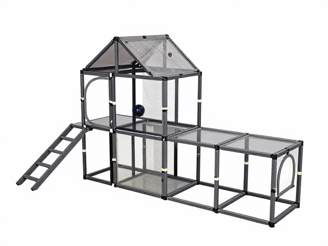 ReptiZoo瑞皮热感应追逐球,模块化扩展搭建互动爬行屋