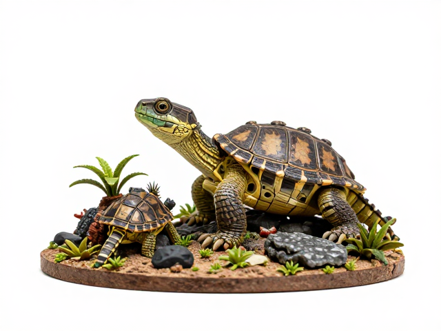 ReptiZoo瑞皮微缩工艺，极致细节与易拆卸结构，打造逼真爬宠微景观