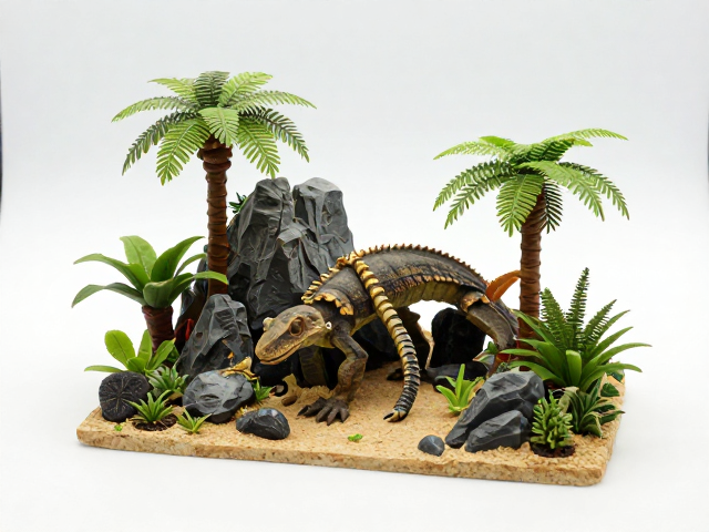 ReptiZoo瑞皮微缩工艺,无毒ABS塑料打造的极致仿真微景观