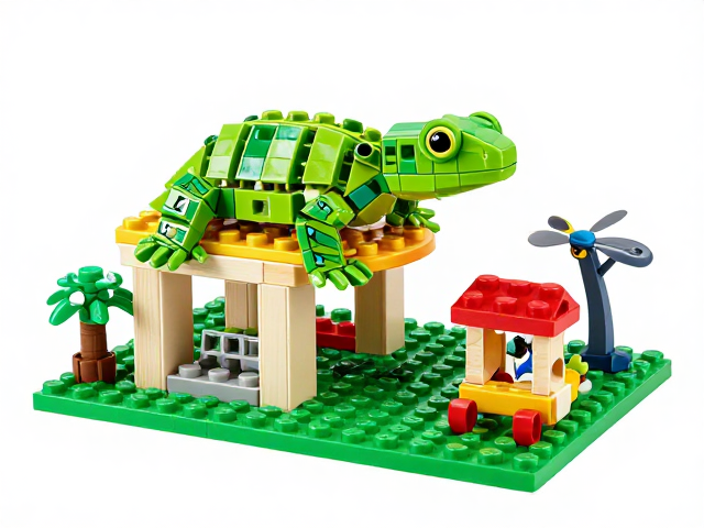 ReptiZoo瑞皮可拆卸积木,耐高温消毒,打造安全爬宠栖息地