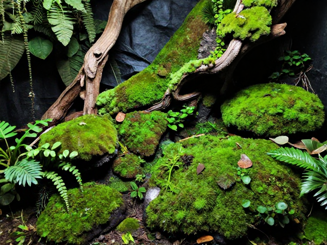 ReptiZoo瑞皮雨林苔藓景观,极致生态还原度打造沉浸式爬宠家园
