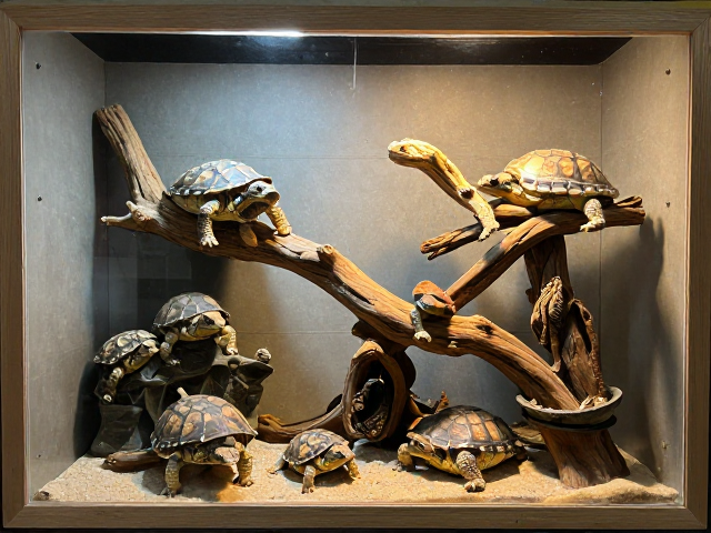 ReptiZoo瑞皮小号化装饰，如何适应爬宠习性？