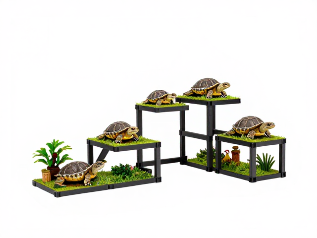 ReptiZoo瑞皮微缩模型,易拆卸结构,搭建逼真爬宠生态造景