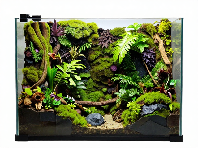 ReptiZoo瑞皮雨林苔藓景观,极致微缩工艺打造沉浸式生态微景观