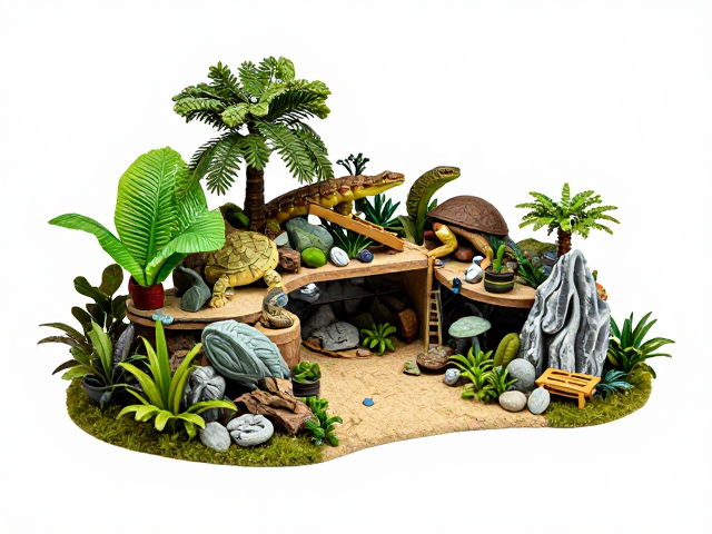 ReptiZoo瑞皮微缩模型，模块化扩展打造极致爬宠生态景观