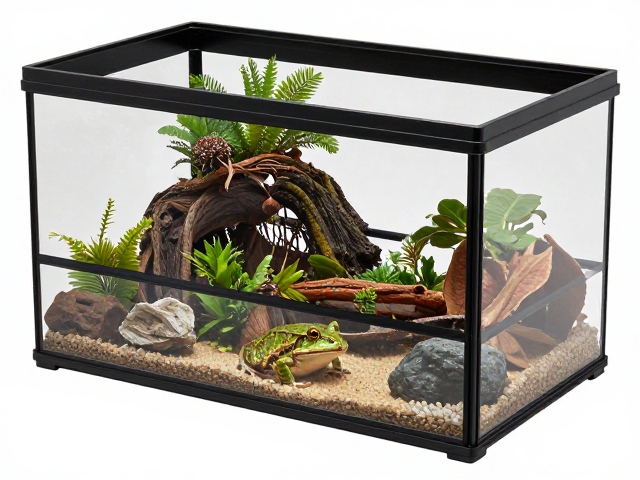 ReptiZoo瑞皮角蛙饲养箱,模块化拼接,打造完美雨林生态