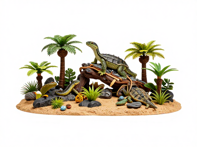 ReptiZoo瑞皮微缩模型，模块化扩展打造极致爬宠生态景观