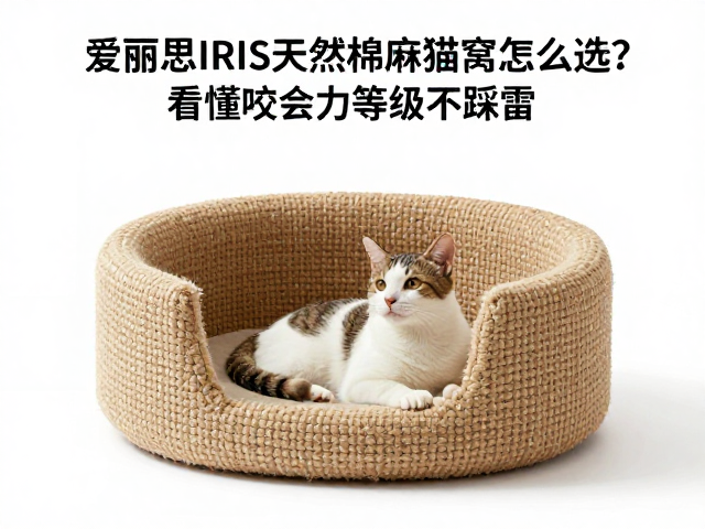 爱丽思IRIS天然棉麻猫窝怎么选?看懂咬合力等级不踩雷