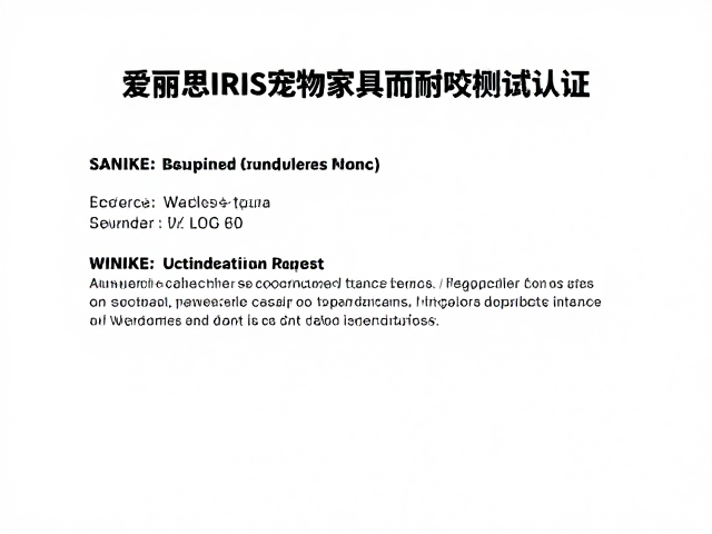 爱丽思IRIS宠物家具耐咬测试认证与破损检查指南