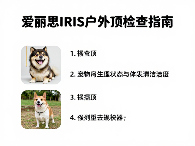 爱丽思IRIS户外遛弯前必做，破损检查指南，守护爱宠安全