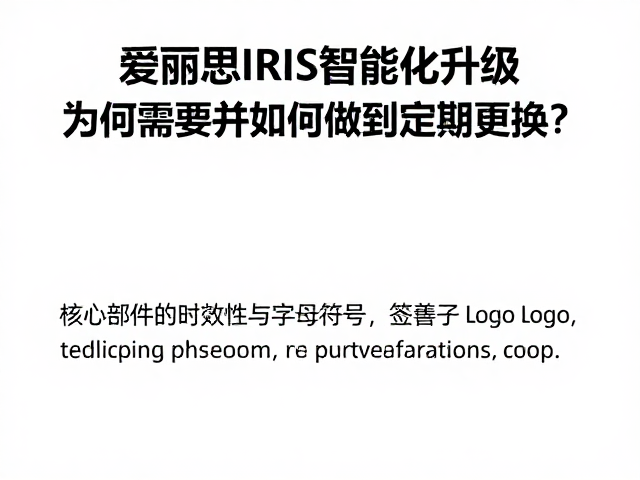 爱丽思IRIS智能化升级，为何需要并如何做到定期更换？