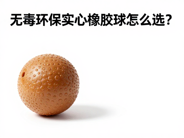无毒环保实心橡胶球怎么选?3步评估啃咬力度,宠物更安全