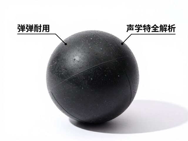 天然橡胶实心球摩擦发声原理,高弹耐用与声学特性全解析