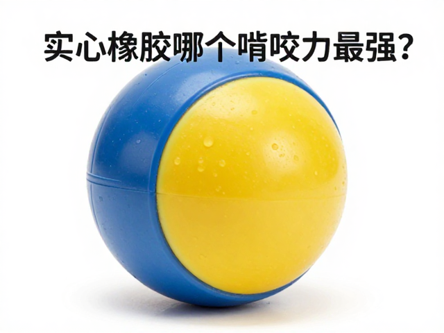 实心橡胶球哪个啃咬力最强？宠物球类选购避坑指南