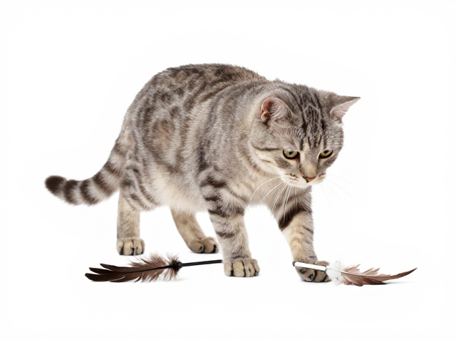 羽毛逗猫棒怎么选?边缘圆润处理,躲藏探索设计,猫咪更爱玩