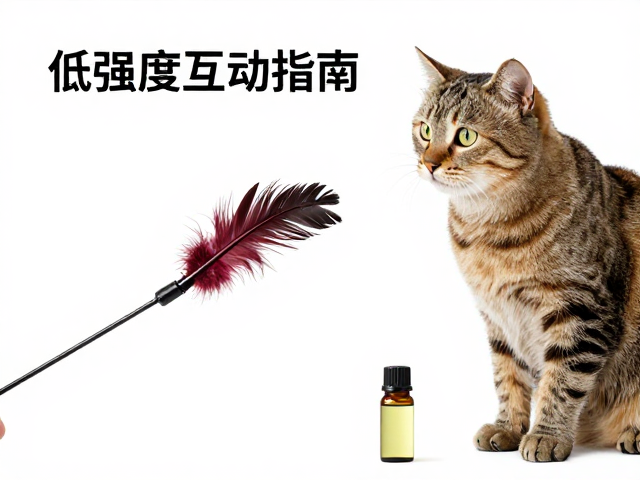老猫低强度互动指南，羽毛逗猫棒与猫薄荷油的使用技巧