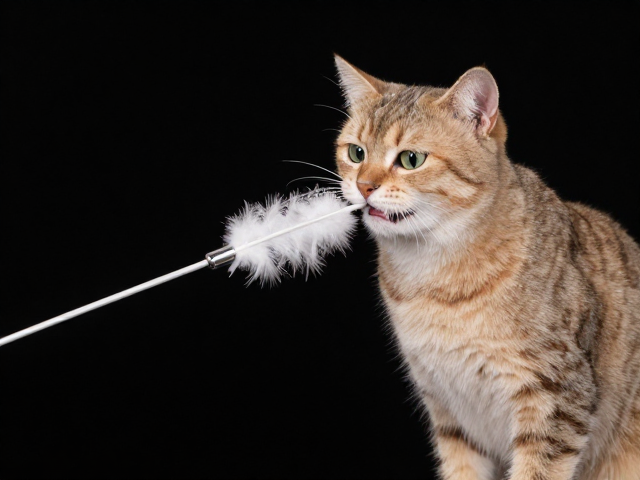 耐咬强度测试揭秘,羽毛逗猫棒如何激发猫咪捕猎本能训练