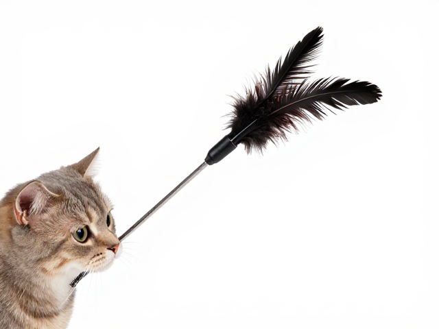 适合老猫的亲子互动,低强度羽毛逗猫棒推荐与玩法