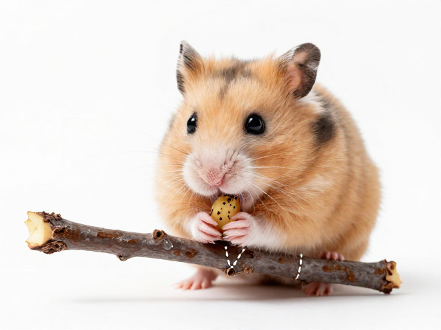 仓鼠磨牙苹果枝有毒吗?检查填充物与缝线牢固度