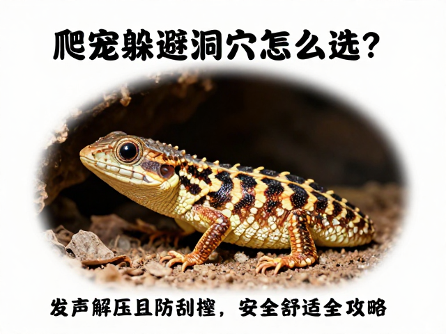 爬宠躲避洞穴怎么选？发声解压且防刮擦，安全舒适全攻略