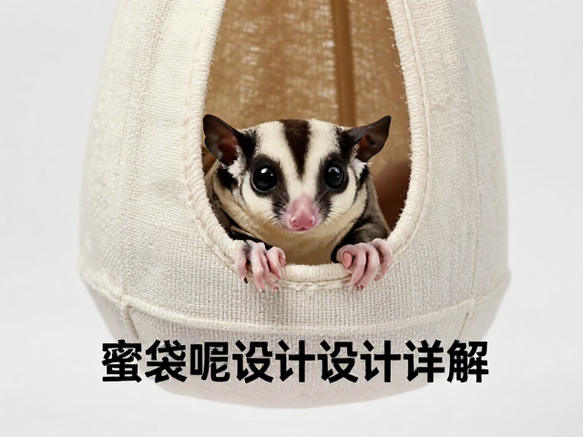 蜜袋鼯悬挂帆布吊窝怎么选？磨牙纹理，防吞咽设计详解