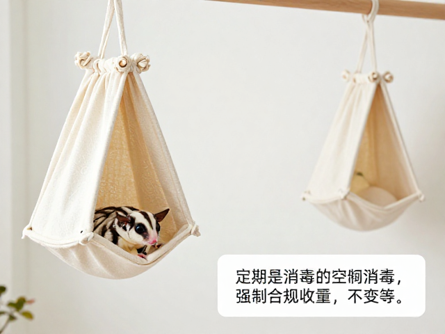 蜜袋鼯悬挂帆布吊窝怎么选?结合场景与定期消毒指南