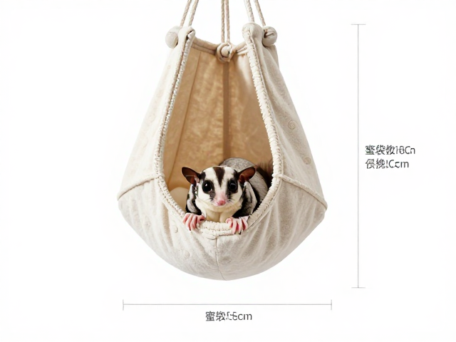 蜜袋鼯悬挂帆布吊窝怎么选?填充物与逗弄引流全攻略