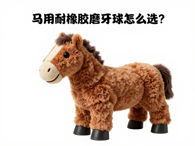 马用耐啃橡胶磨牙球怎么选?巨型毛绒玩偶防破损检查指南