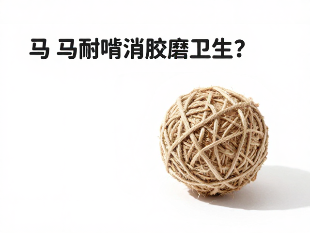 马用耐啃橡胶磨牙球无填充棉麻，如何定期消毒更卫生？