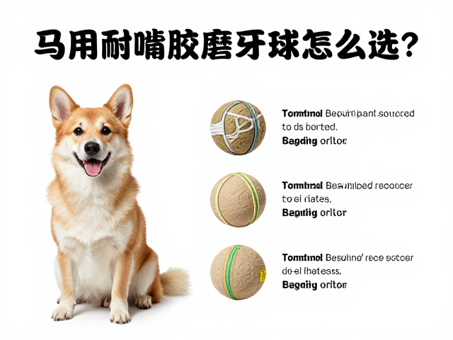 马用耐啃橡胶磨牙球怎么选？根据犬种体重与耐磨帆布搭配指南