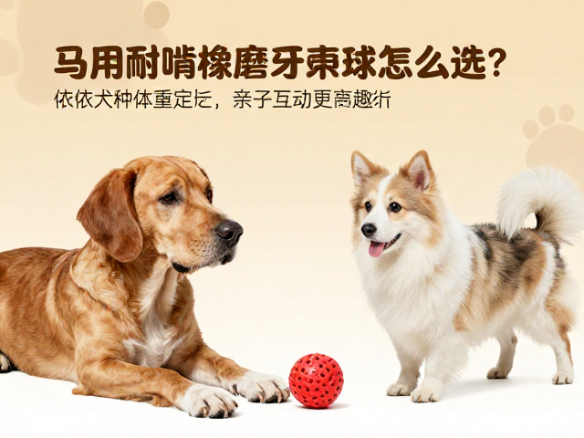 马用耐啃橡胶磨牙球怎么选？依犬种体重定，亲子互动更有趣