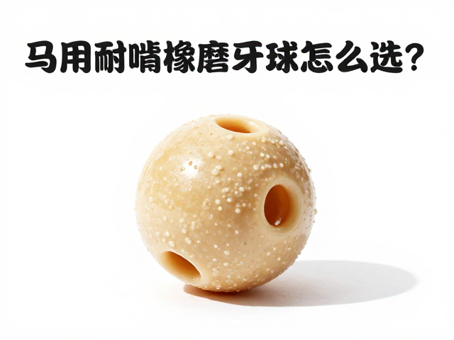 马用耐啃橡胶磨牙球怎么选?注意材质气味,严守宠物安全标准