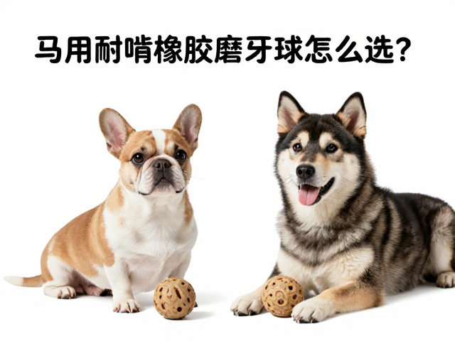 马用耐啃橡胶磨牙球怎么选？依犬种体重定，亲子互动更有趣
