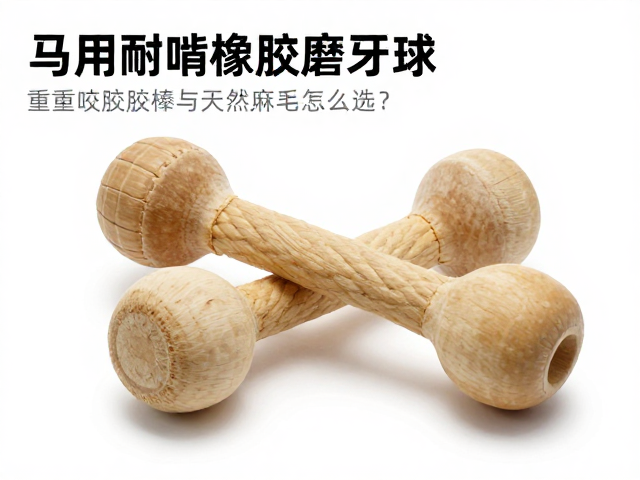 马用耐啃橡胶磨牙球推荐，重型咬胶棒与天然麻绳怎么选？