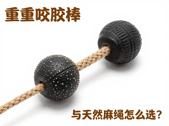 马用耐啃橡胶磨牙球推荐，重型咬胶棒与天然麻绳怎么选？