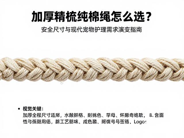 加厚精梳纯棉绳怎么选?依安全尺寸与现代宠物护理需求演变指南