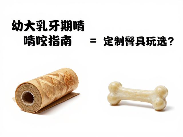 幼犬乳牙期啃咬指南,原生牛皮卷与定制骨类玩具怎么选?