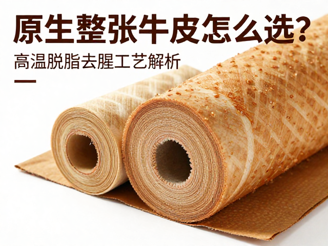 原生整张牛皮卷怎么选？高温脱脂去腥工艺解析，拒绝脱脂骨