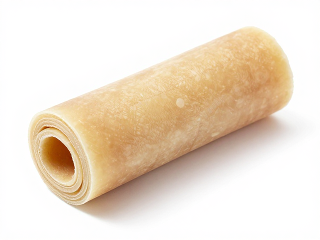 原生整张牛皮卷，天然无添加，高能量犬种的磨牙神器